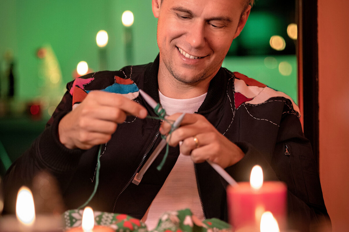 Armin van Buuren stars in feel-good Christmas commercial with own limited-edition Christmas sweater