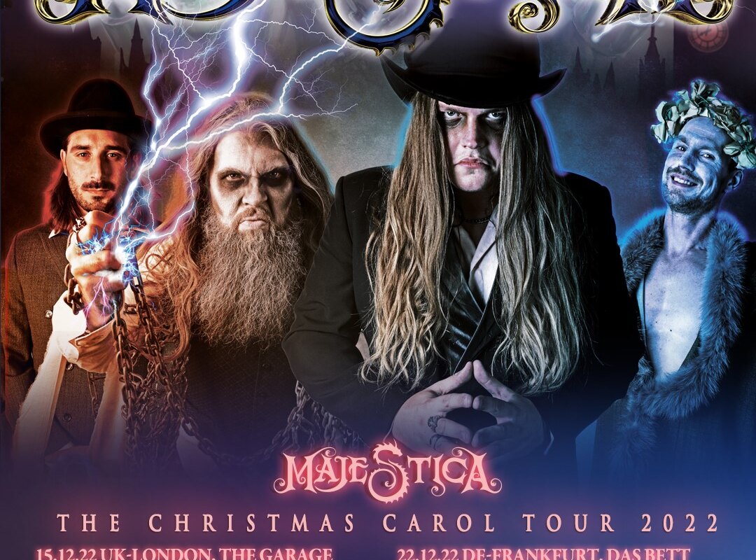 Majestica Announce new tour dates for "The Christmas Carol" Tour in 2022!