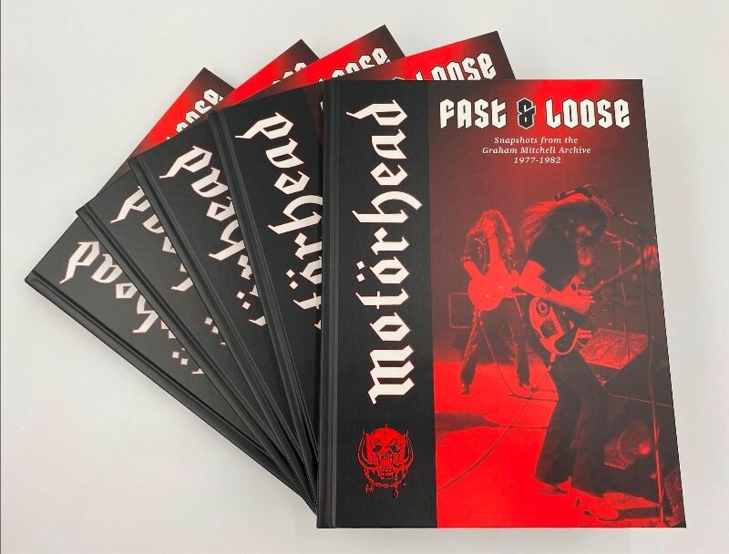 Motörhead: Fast & Loose - lavish photo book released Dec 30th