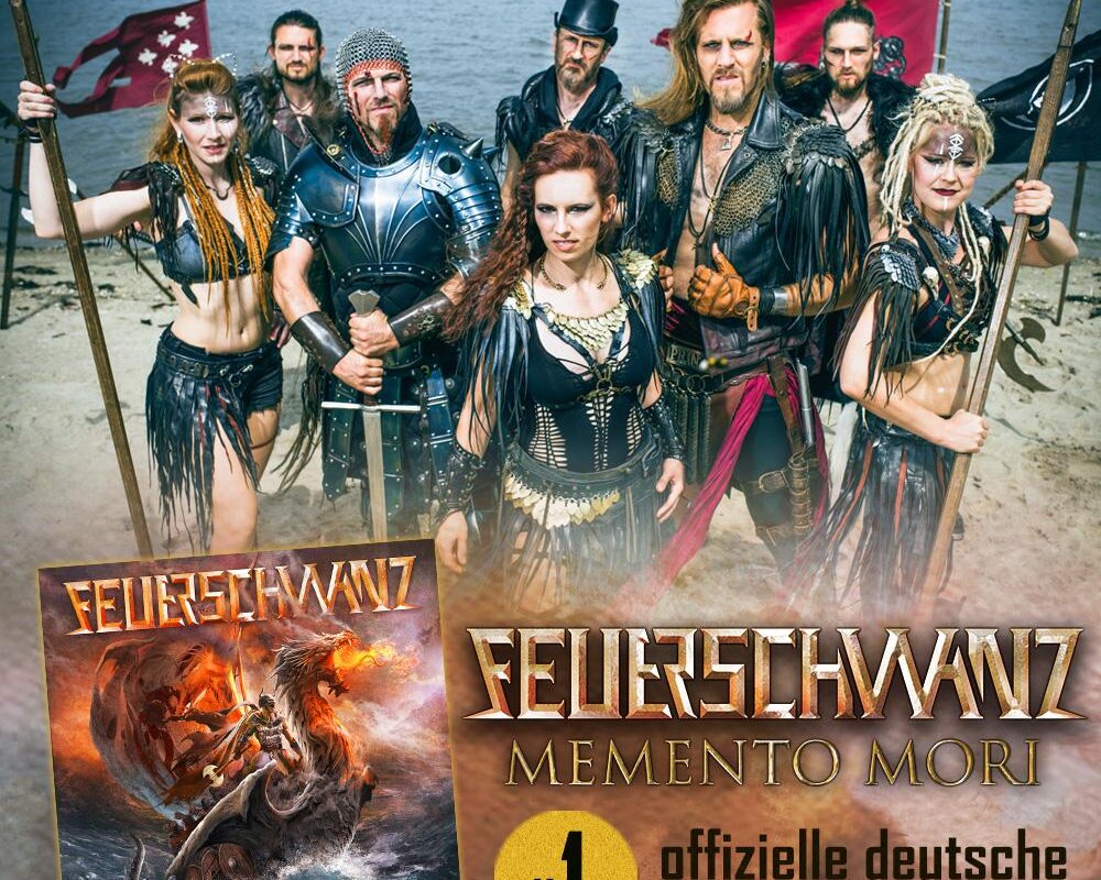 Feuerschwanz Lands at #1 on the Official German Album Charts!