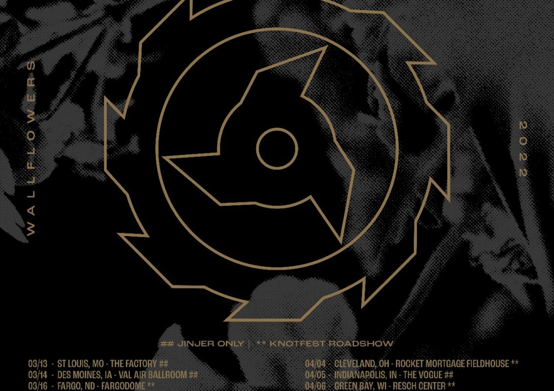 Jinjer Adds More U.S. Performances to Tour Schedule + Glow In The Dark Vinyl Collection Announced