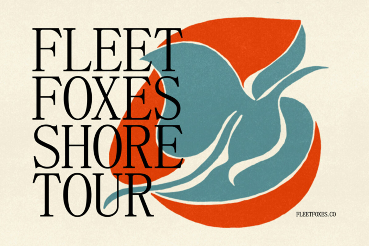 Fleet Foxes 'Shore Tour' komt naar België