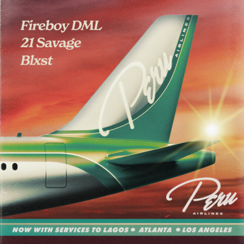 Fireboy DML, 21 Savage and Blxst  team up for remix of hit "PERU"