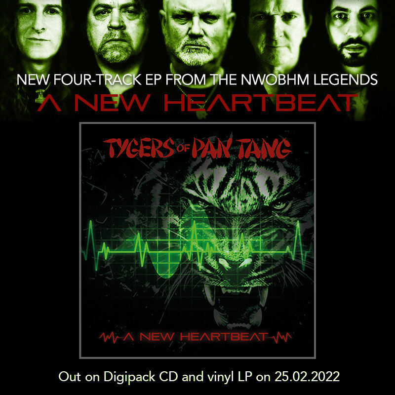 Tygers Of Pan Tang: NWOBHM legends reveal video for "A New Heartbeat"