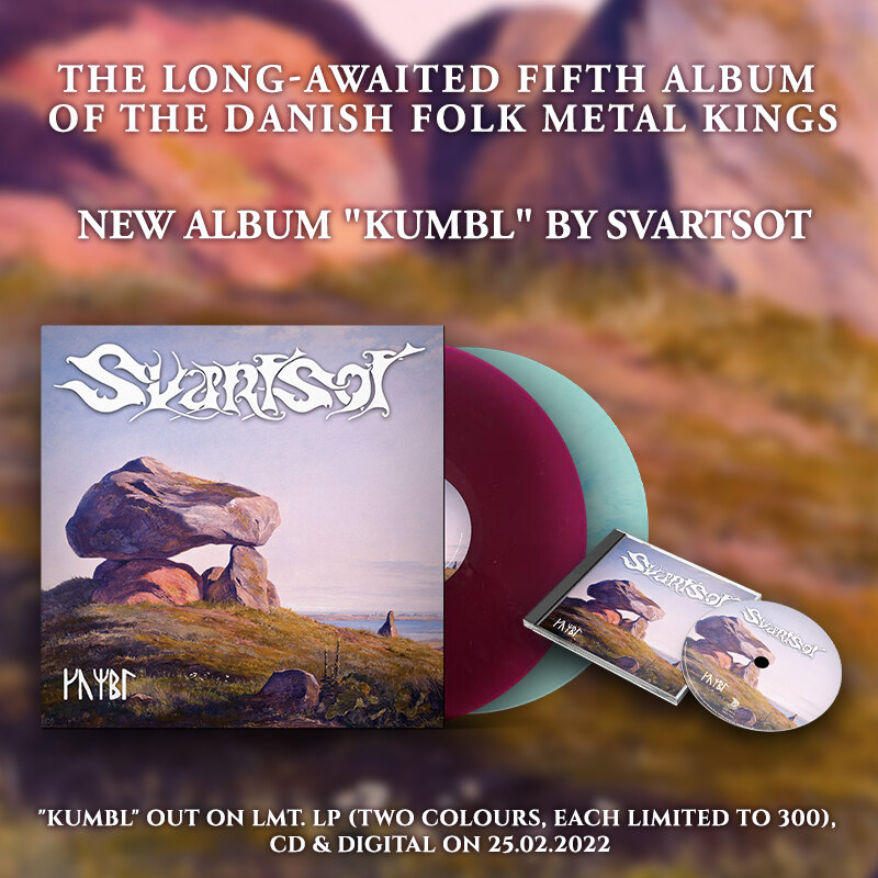 Svartsot: Danish folk metal kings release new album "Kumbl" today