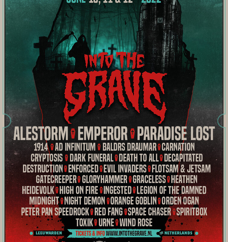 Laatste namen + dagindeling voor Into The Grave 2022