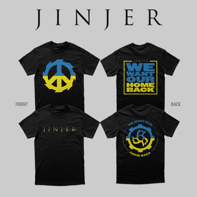 Jinjer Start Donation Campaign for UKRAINE