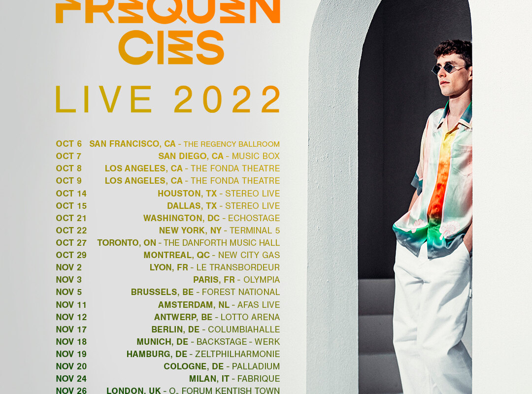 Lost Frequencies announce Live Tour 2022
