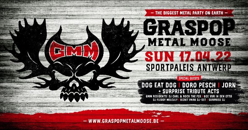 Countdown naar Graspop Metal Moose in het Sportpaleis