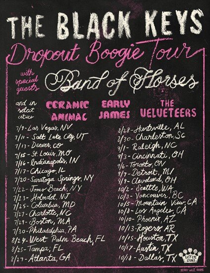 The Black Keys brengt nieuw album 'Dropout Boogie' uit op 13 mei
