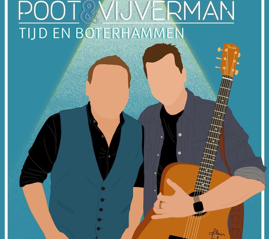 Nieuwe single Poot & Vijverman gaat over tijd, boterhammen en elkaar eens vastpakken!