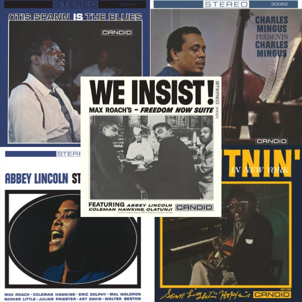 Iconic Jazz label Candid Records  elaunches with five reissues of 60's masterpieces