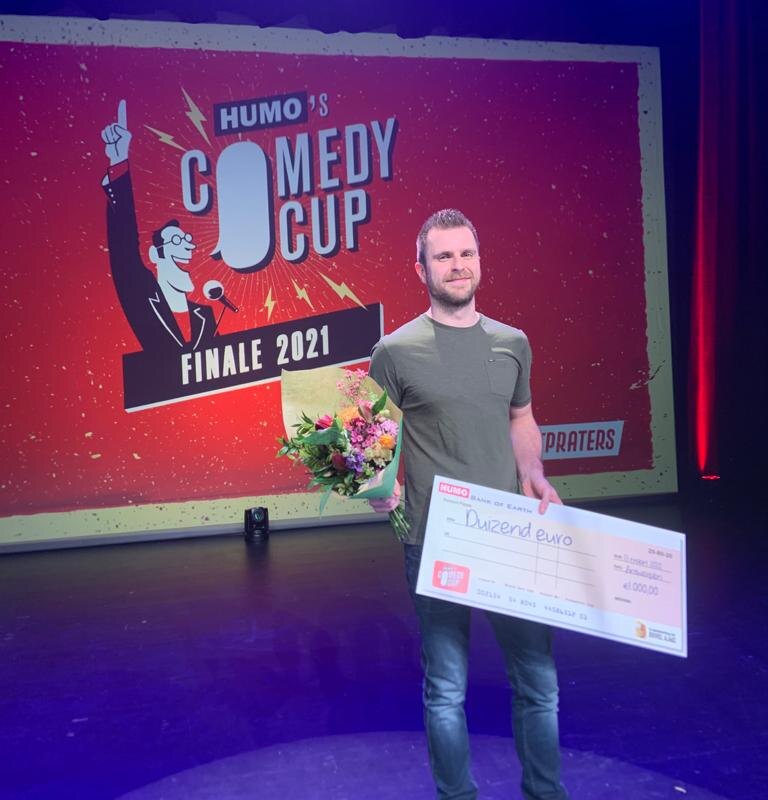 Vincent Voeten wint Humo’s Comedy Cup 2021