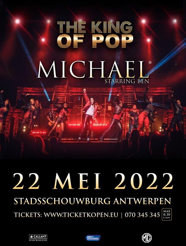 'Michael' - een indrukwekkende ode aan 'The King of Pop' in Stadsschouwburg Antwerpen 
