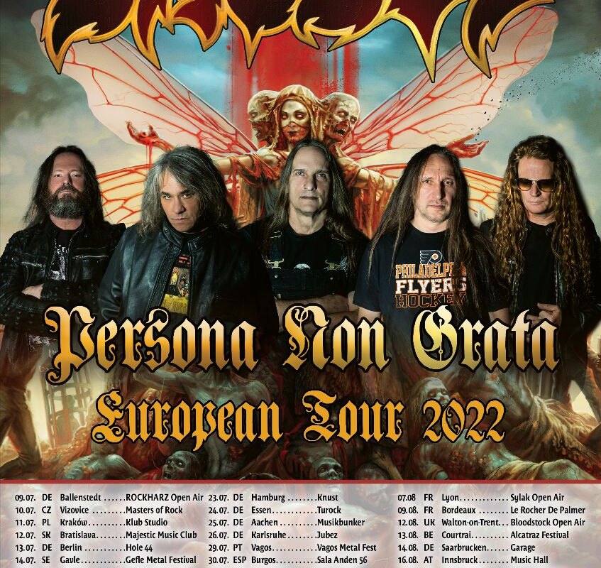 Exodus Release Music Video For "The Fires of Division" + Launch Pre-Order For New 'Persona Non Grata' Exclusives!