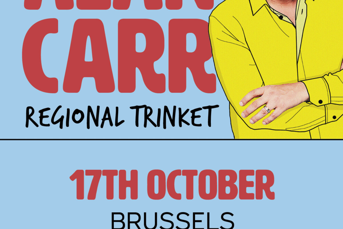 Superster van Britse comedy Alan Carr treedt voor het eerst op in België