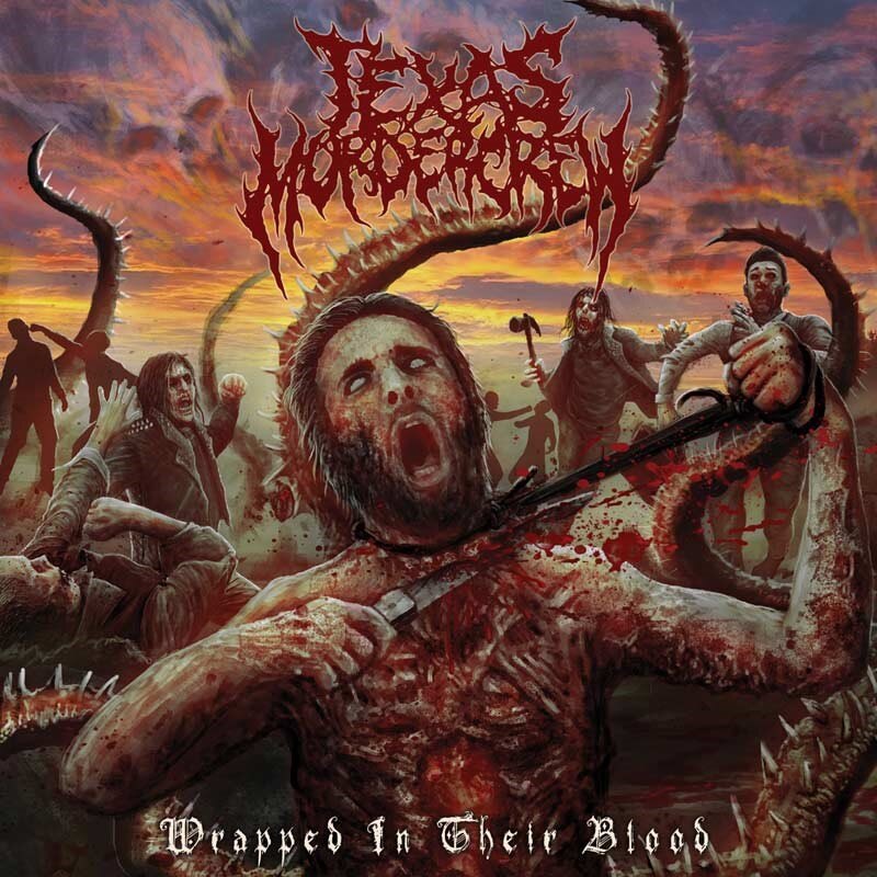 Texas Murder Crew return with Wrapped In Their Blood, their stunning new opus of death metal brutality on Comatose Music.