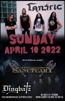 Corners of Sanctuary Announce Show Dates with Tantric and the Iron Maidens and More