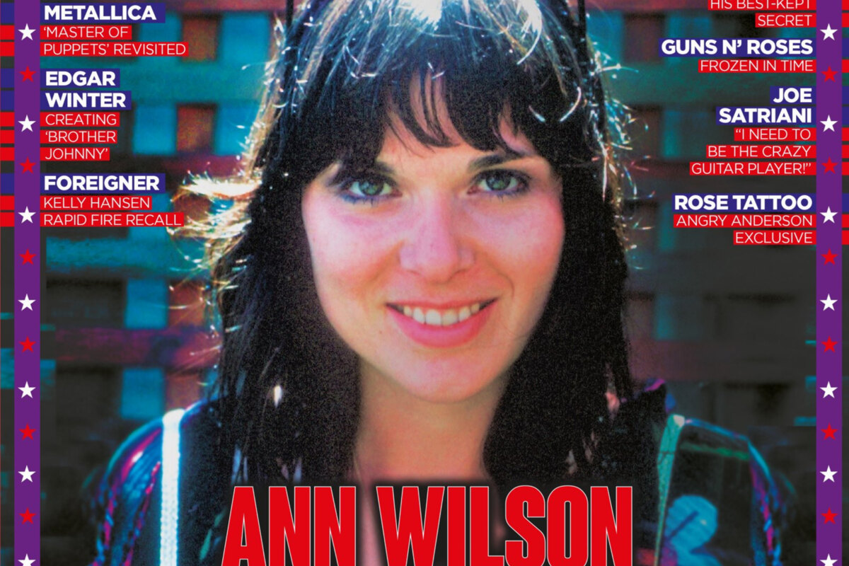 Ann Wilson tells Rock Candy Mag to coincide with the release of her new solo album, ‘Fierce Bliss’