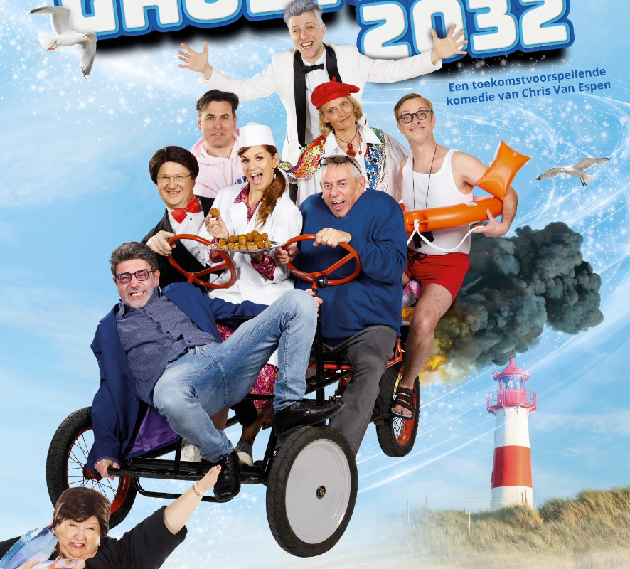 Groeten uit 2032: Het Farcetheater voorspelt de toekomst in een gloednieuwe komedie