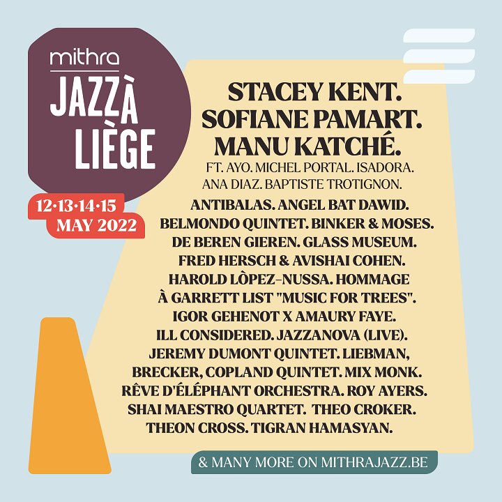 Mithra Jazz eindelijk terug met 31e editie in Luik