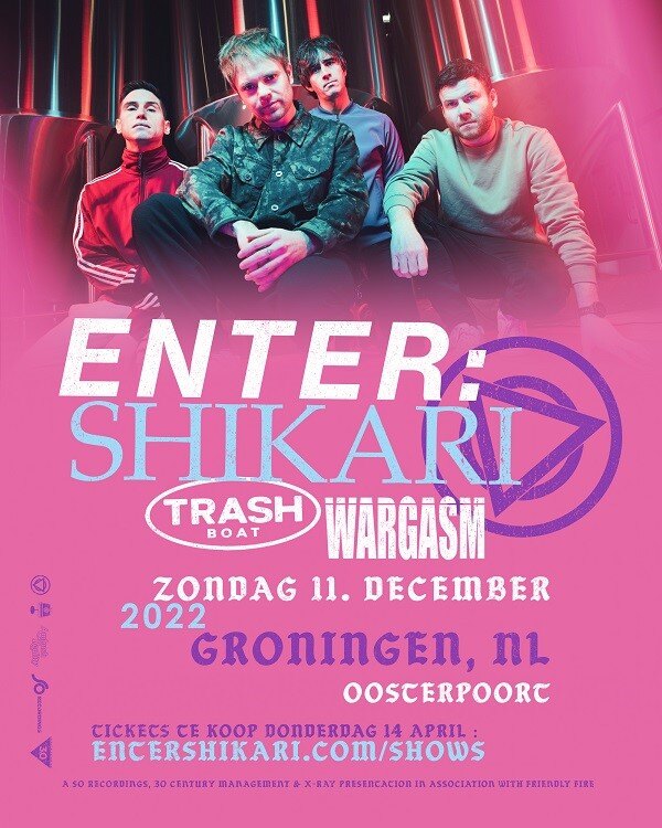Enter Shikari Unveil European Tour December 2022