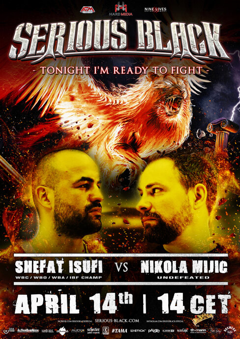 Serious Black Presents Boxing Match Of The Year: World Champion Shefat Isufi vs. Vocalist Nikola Mijic!