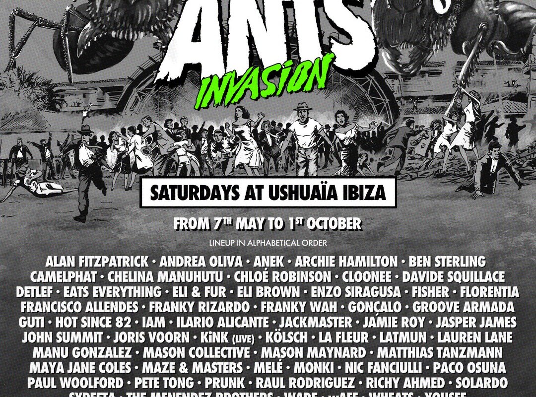 ANTS capture Saturdays at Ushuaïa Ibiza with inspired international lineups