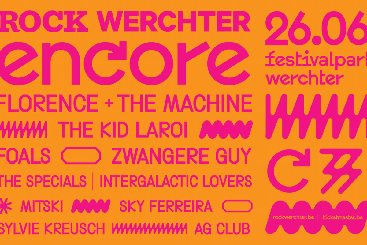 Ontdek de volledige line-up voor Rock Werchter Encore!