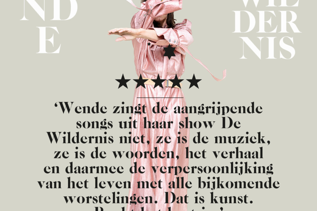 Wende vanaf April met nieuwe show in Vlaanderen !