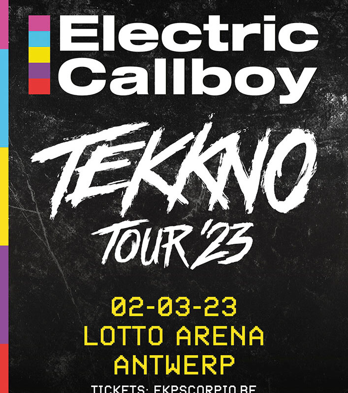 Electric Callboy Tekkno Tour 2023 komt naar Lotto Arena Antwerpen
