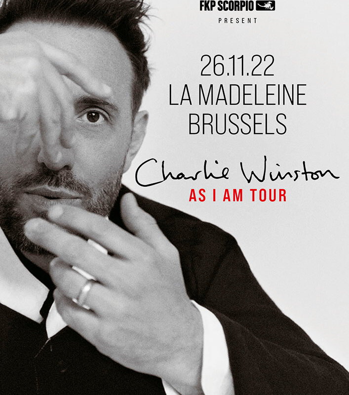 Charlie Winston stelt nieuw album voor in La Madeleine in Brussel op 26 november 2022