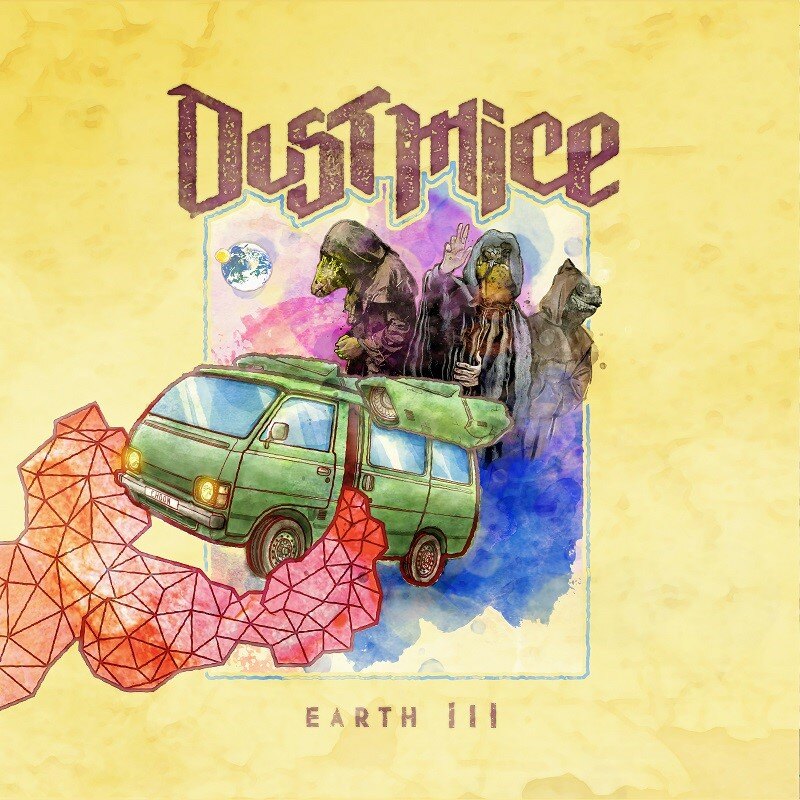 US Space Garage Band Dust Mice  Sign With Wormholedeath For The Reissue Of "Earth III" Album
