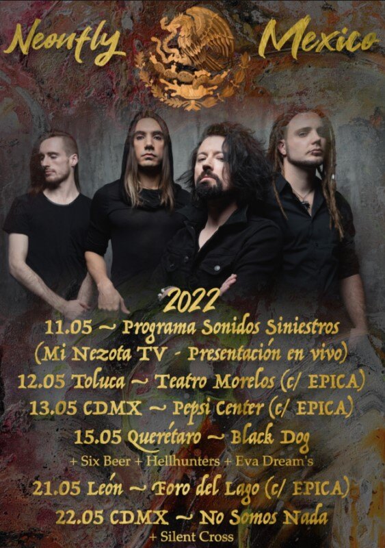 Neonfly Announce Mexican Tour Dates; Supporting EPICA!  
