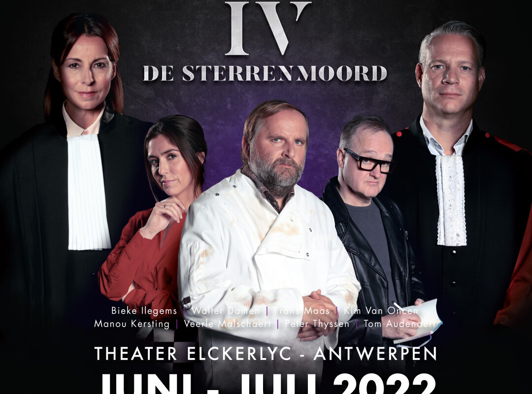 Walter Damen en Bieke Ilegems gaan het verbale duel aan in Assisen IV - De sterrenmoord