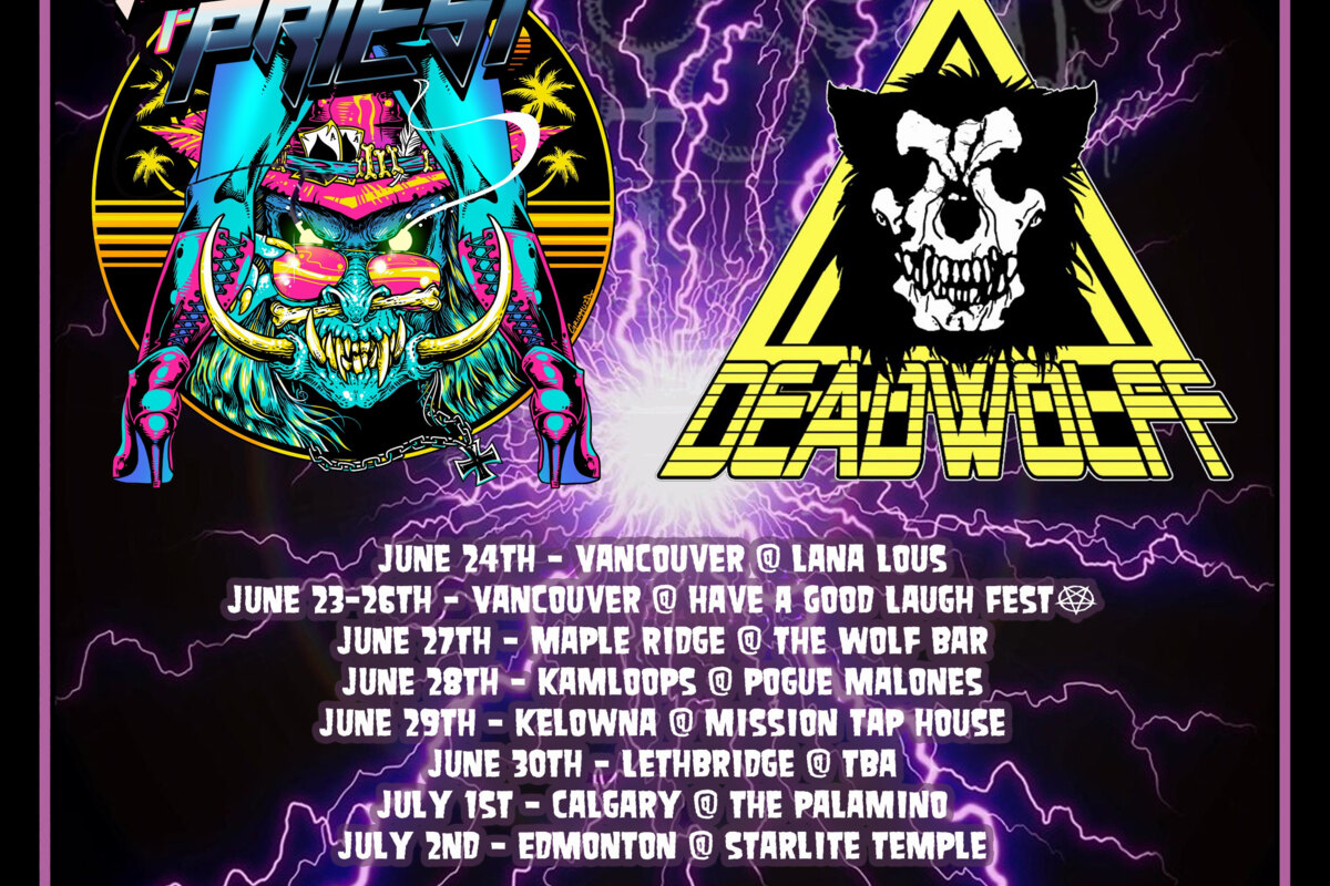 Rebel Priest + Deadwolff  Announce West Coast Canadian Tour Dates - The Rebel Wolff Tour