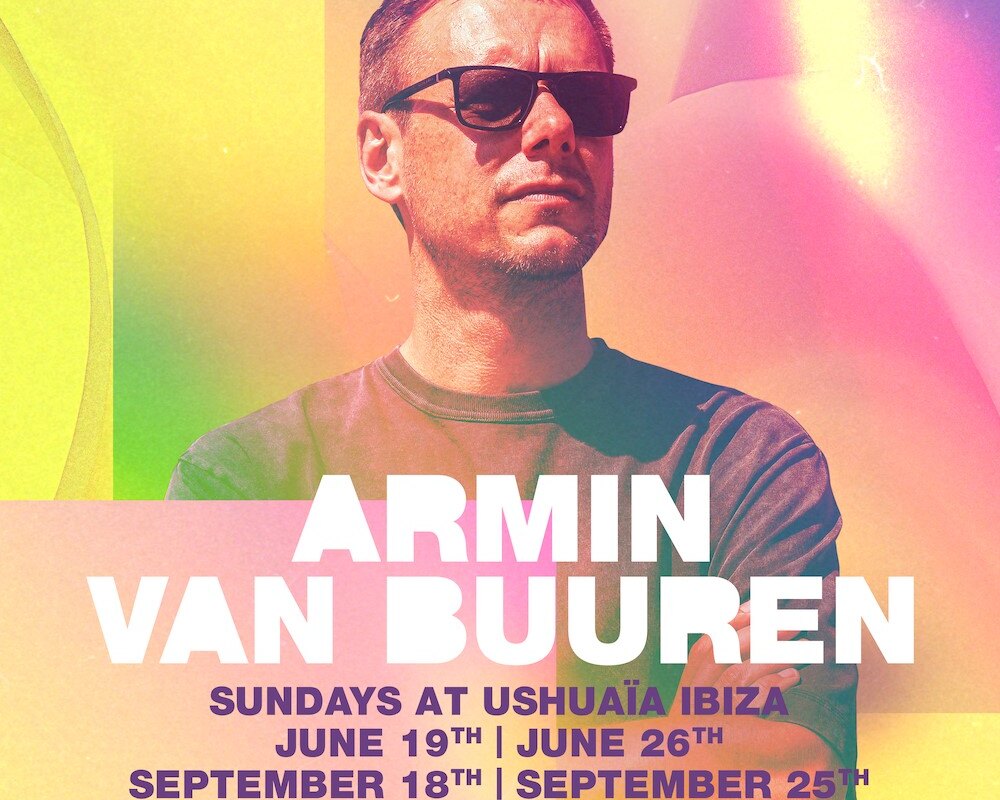 Armin van Buuren announces six headline shows at Ushuaïa and Hï Ibiza