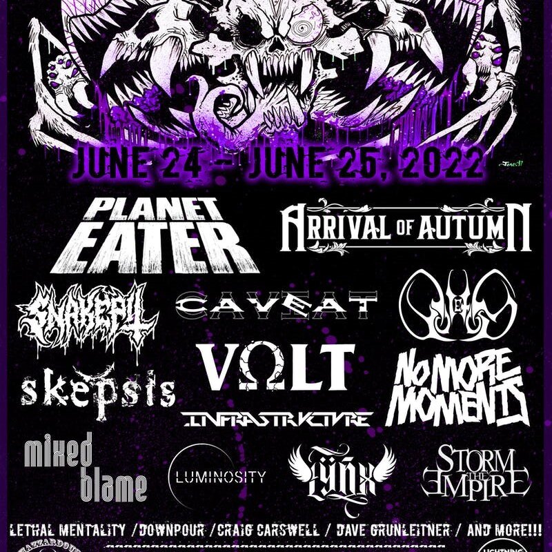 Western Canada's Decimate Metal Fest Announces 2022 Lineup w/ Planet Eater, Arrival of Autumn, Snakepit, Caveat and more