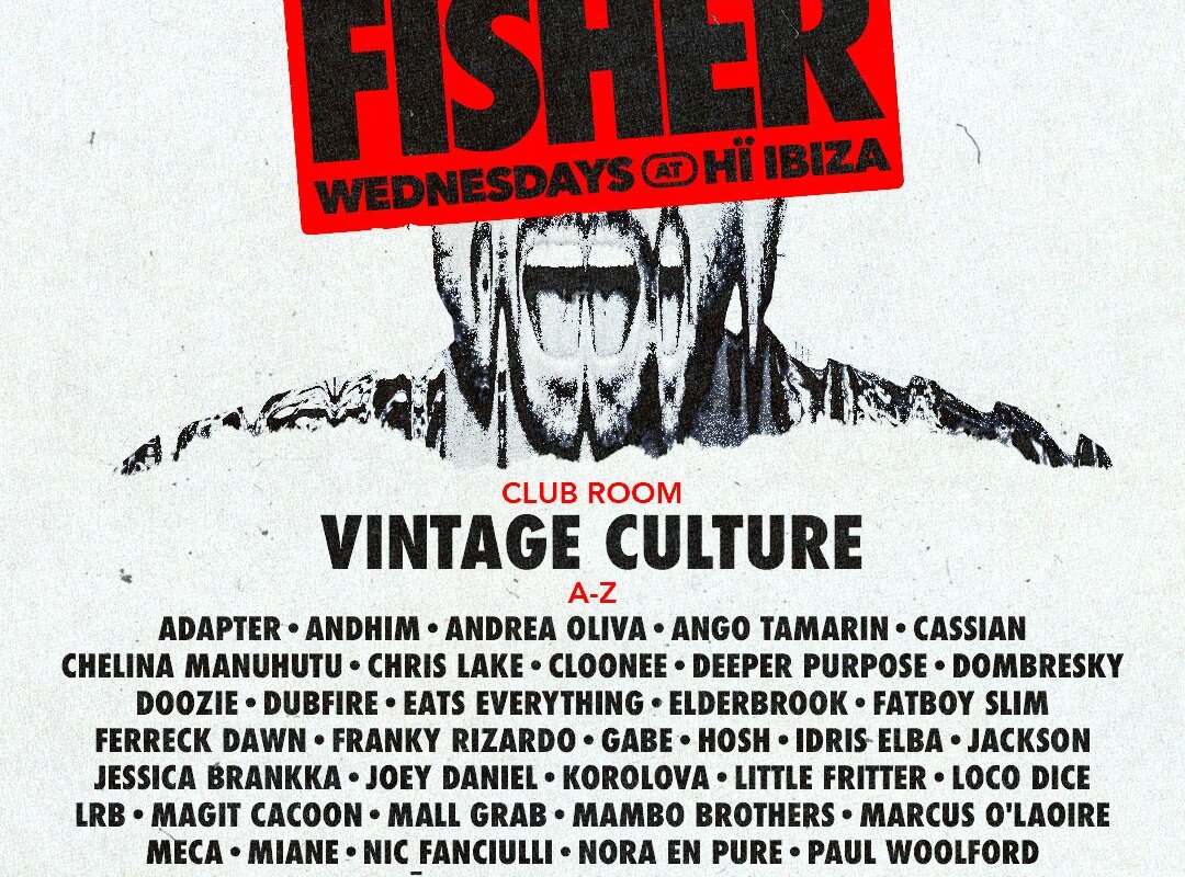 Hï Ibiza announces all the artists joining Fisher at his debut Ibiza residency