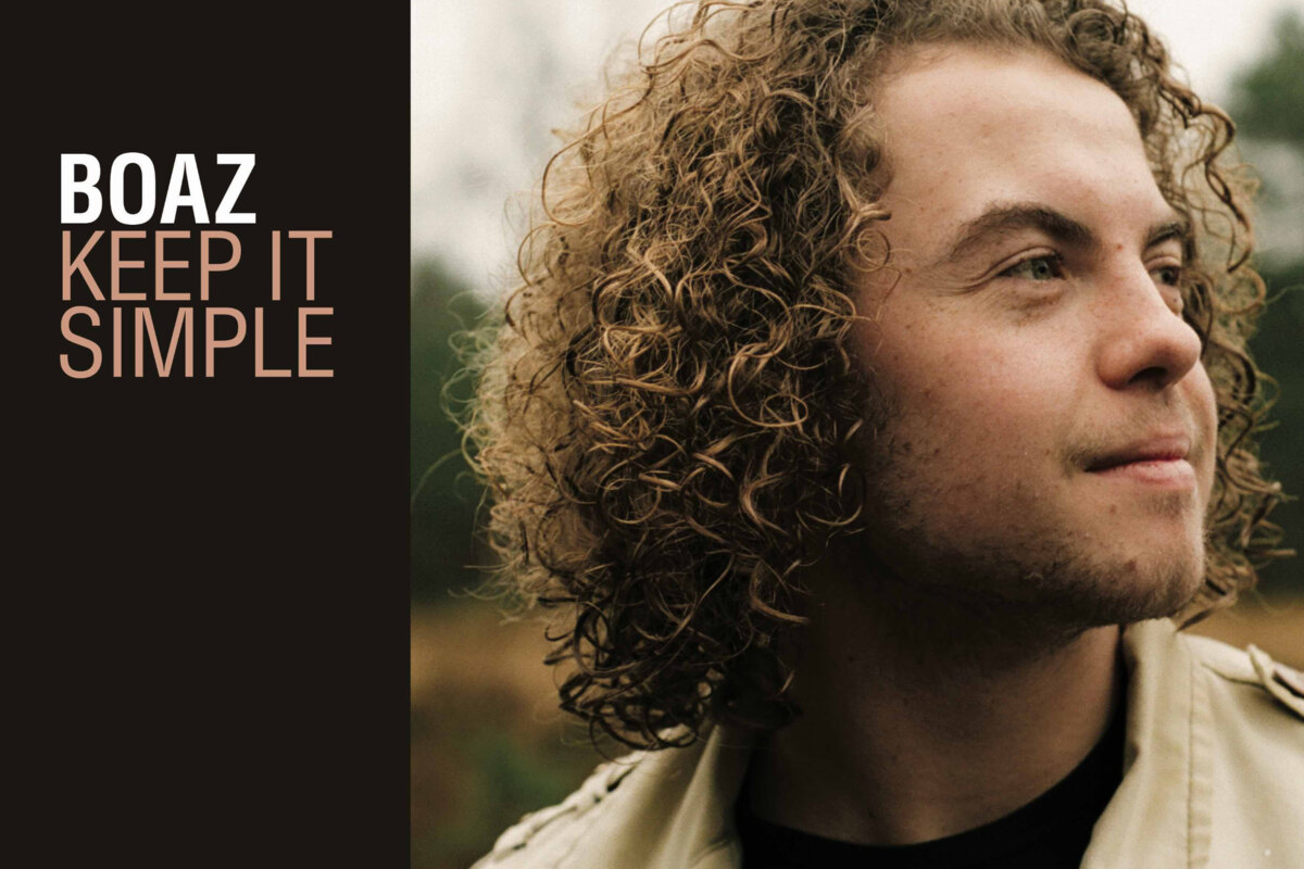 Country-, blues- en soultalent Boaz brengt 9 september debuutalbum ‘Keep It Simple’ uit