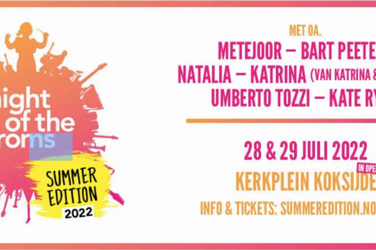 Katrina (van Katrina & The Waves) komt naar Night of the Proms in Koksijde