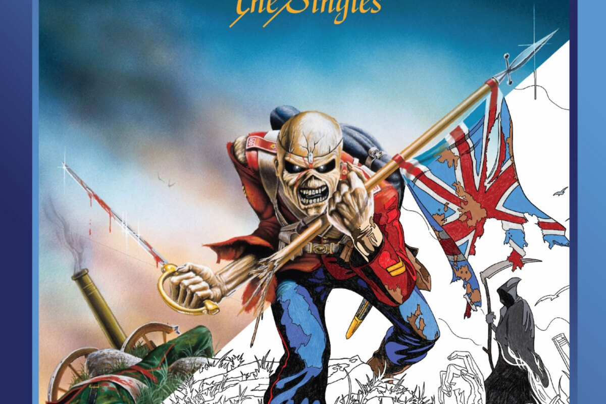 Iron Maiden: The Singles - second official colouring book