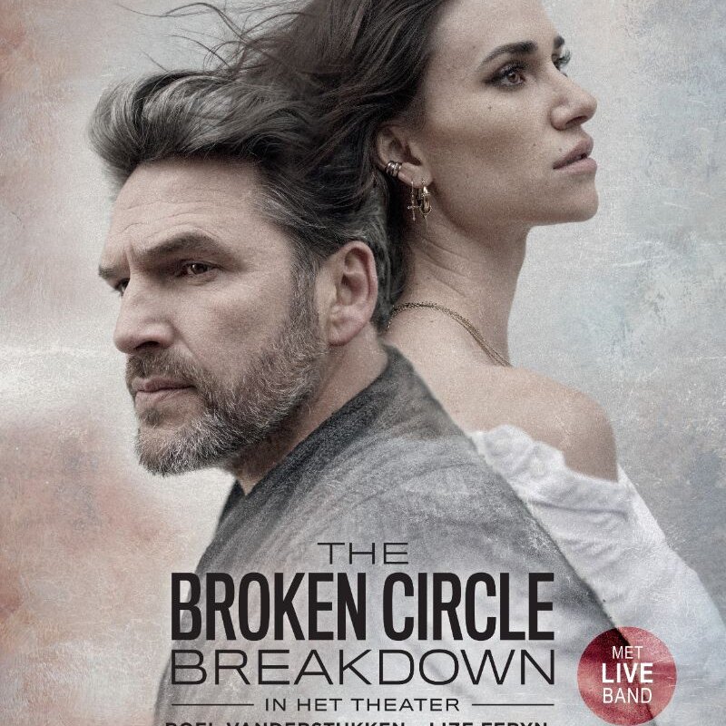 Lize Feryn en Roel Vanderstukken spelen komend theaterseizoen de hoofdrollen in het legendarische The Broken Circle Breakdown
