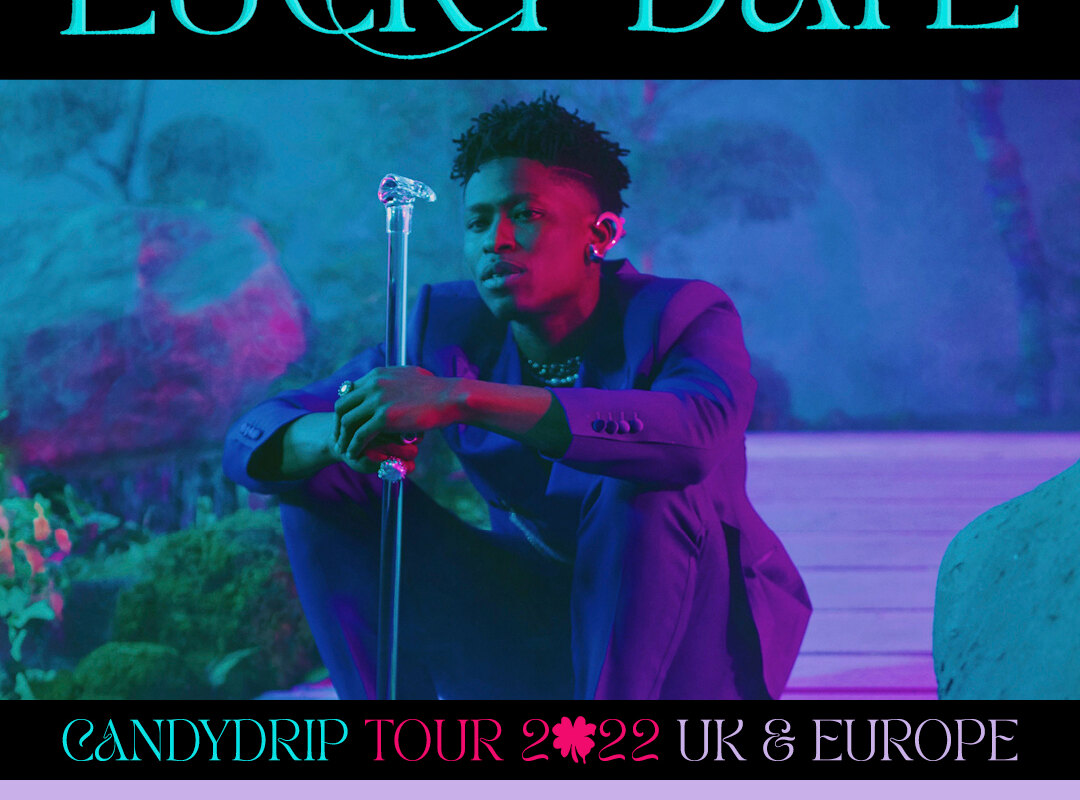 Lucky Daye stelt nieuw album 'Candydrip' voor in Trix Antwerpen op 25 september.