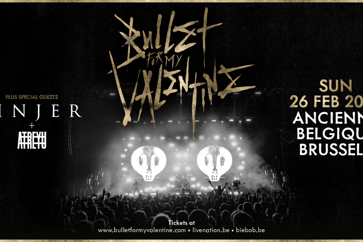 Bullet For My Valentine komt naar de Ancienne Belgique