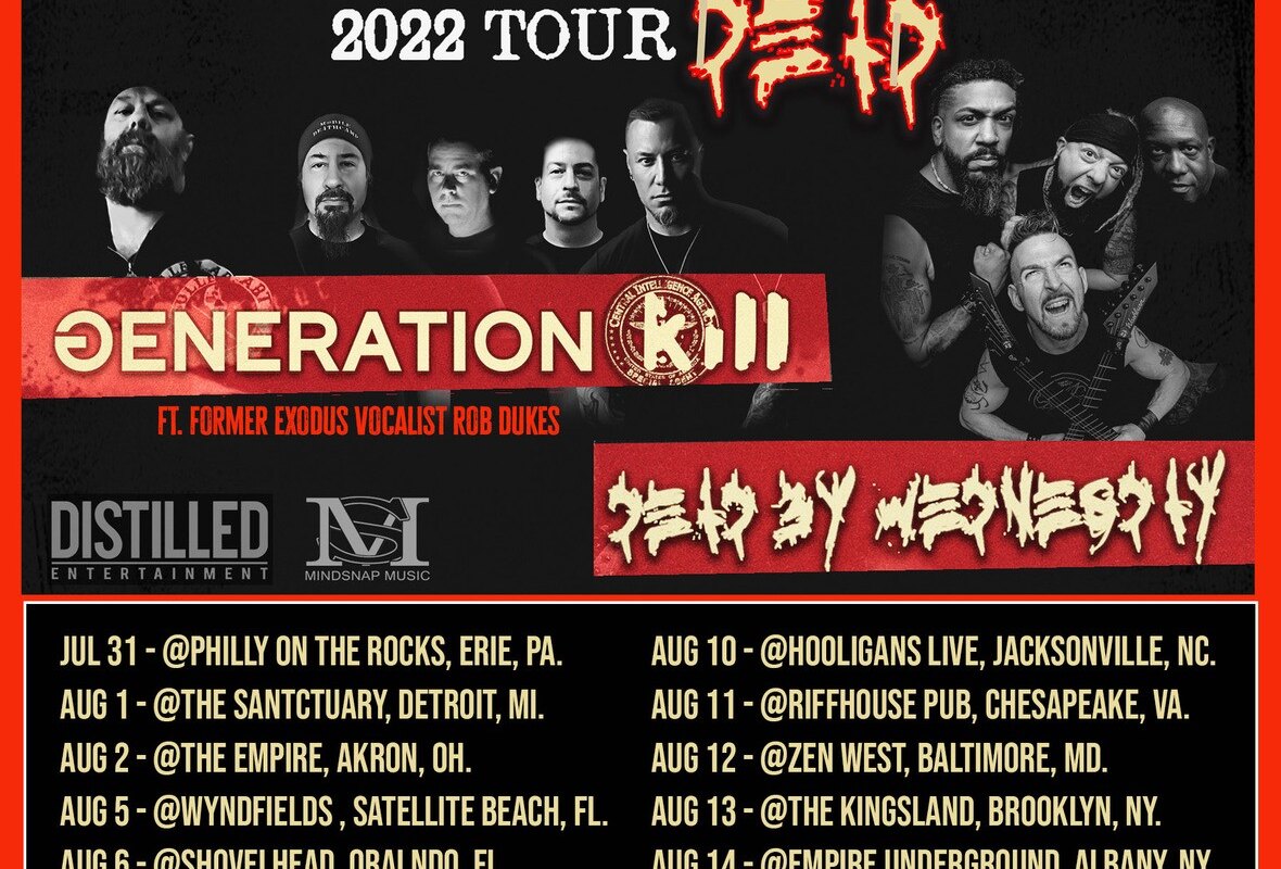 Generation Kill Release Single "EVIL EYE" ft. Chris Poland + Video; Announce The Generation Dead Tour 2022