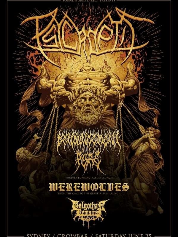 Werewolves premiere new single and music video for 'Harvest of the Skulls'
