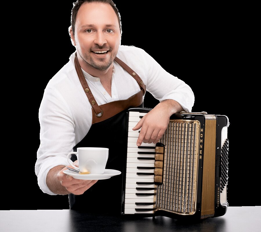 Johan Veugelers knalt met ‘Koffie Koffie Hier!’