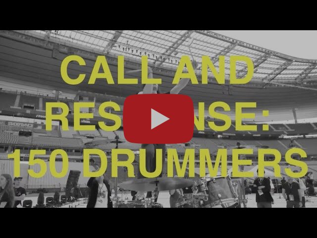 Aric Improta (Fever 333/Night Verses) Joins The Biggest Rock Band On Earth || Watch Him Lead A Call-And-Response Piece With 150 Drummers