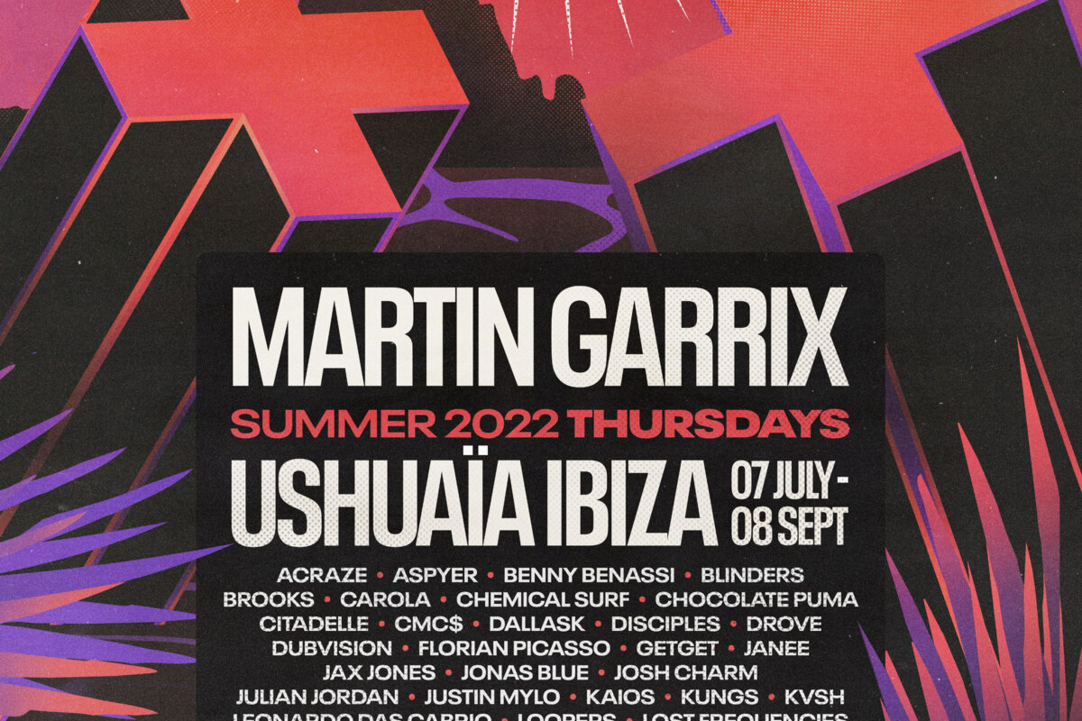 Ushuaïa Ibiza reveals lineup for Martin Garrix’s summer residency
